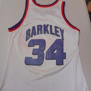 Champion Charles Barkley Phoenix Suns NBA Basketball Jersey Adult Medium 40